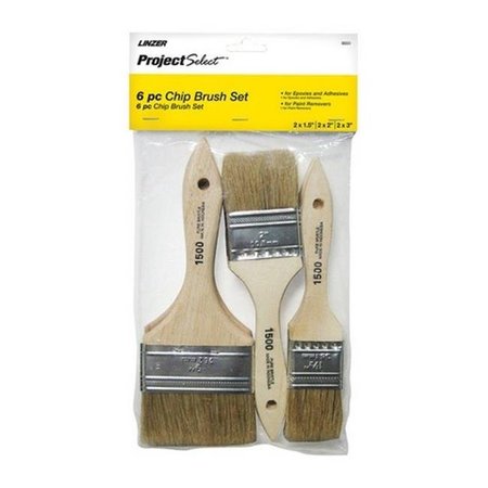 LINZER Linzer A1506 6 Piece Chip Brush Set - pack of 12 1495233